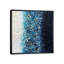 Sapphire Blaze by Nikki Chauhan - Floater Frame Painting on Canvas-379965850-379965851