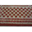 Flatweave Wool Checkered Area Rug