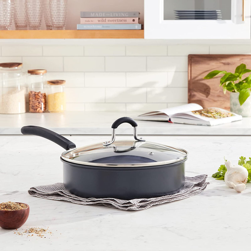 Poêle à frire antiadhésive avec couvercle Cook N Home Professional