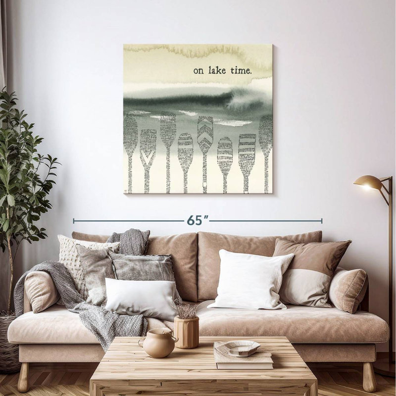 Senne Tropical Flow Abstracts Lake Time, 39" H x 39" W