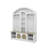 Multi-functional Hall Tree wardrobe/entrance wardrobe, equipped with shoe racks, clothes hangers and hooks. Modern design and practical-162601553