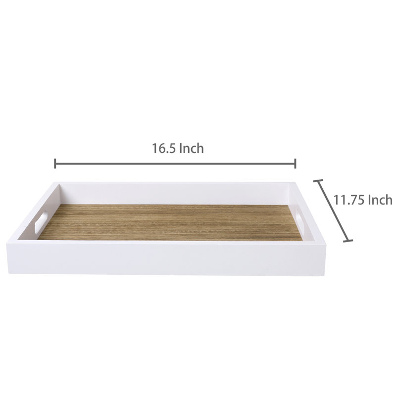 Solid Wood Tabletop Serving Tray