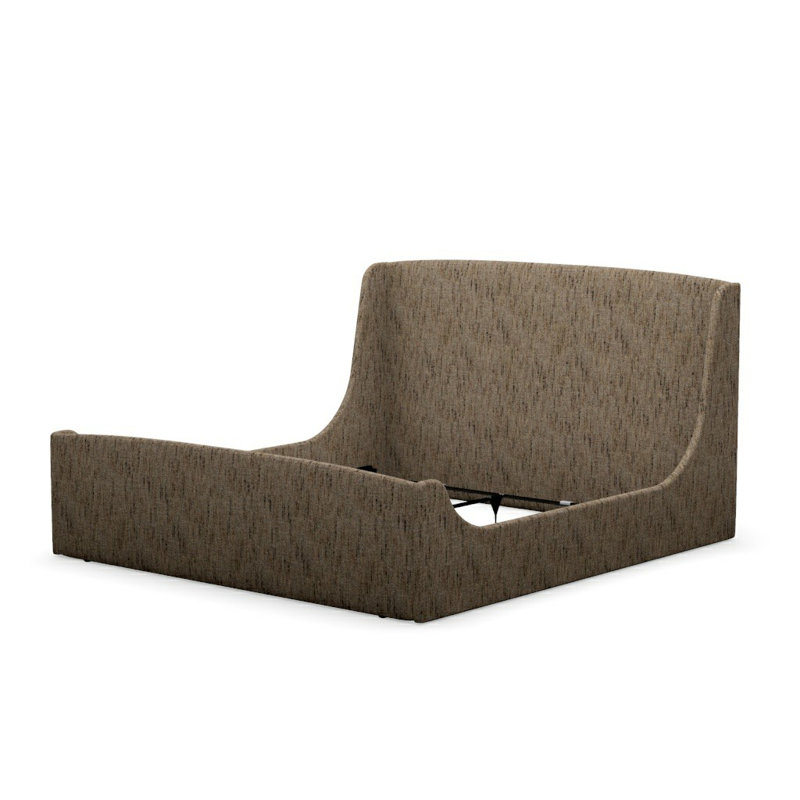 Swan Upholstered King Bed, King, Holly Glen 848719
