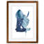 «Indigo Collide II» par Paul Cezanne - reproduction d'art encadrée-98117352-98117356