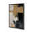 Satin Black Single Picture Framed selected