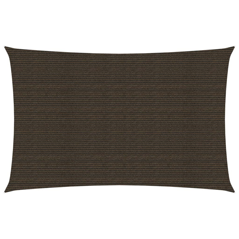 Attalus Rectangular Shade Sail, Brown, 4m x 7m