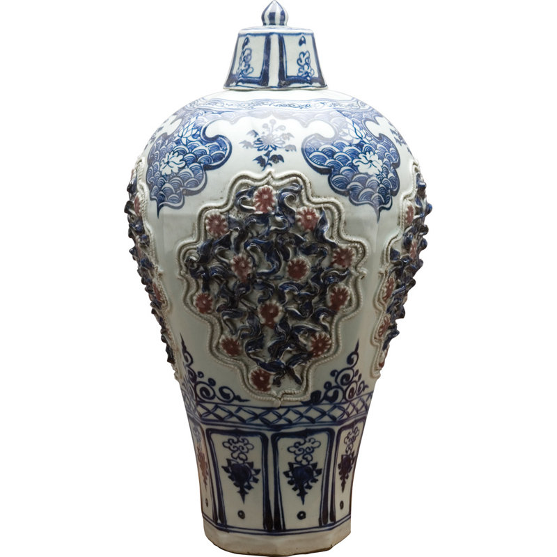 Emb Handmade Porcelain Wine Jar