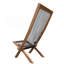 Chaise pliante en bois