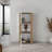 Natural Oak Vertical Storage Cabinet