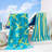 Serviettes de plage 100% jacquard 100% coton-445423086