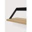 Ribbon Oak Solid Wood Floating Shelf-35994802