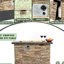 Foyer rectangulaire au propane 50000, 42 po pour la cour arrière, combustion propre, flamme réglable, et protection contre les intempéries pour patio, conception, flamme