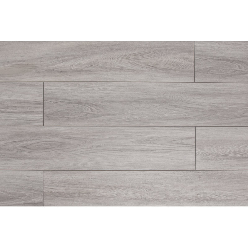 7" x 60" x 9.5mm Oak Click Lock WPC Luxury Vinyl Plank, Gypsy Gray