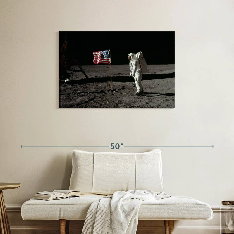 Oberle sur la lune III, H 24 po x l 36 po