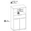 123cm Kitchen Pantry