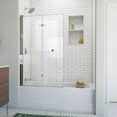 Porte de baignoire sans cadre Aqua-Q F 36 W x H 58