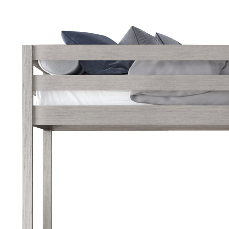 Goodfield Kids Twin Bunk Bed, White