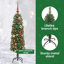 Artificial Christmas Tree with 150 LEDs with Stand-165621308-165621450