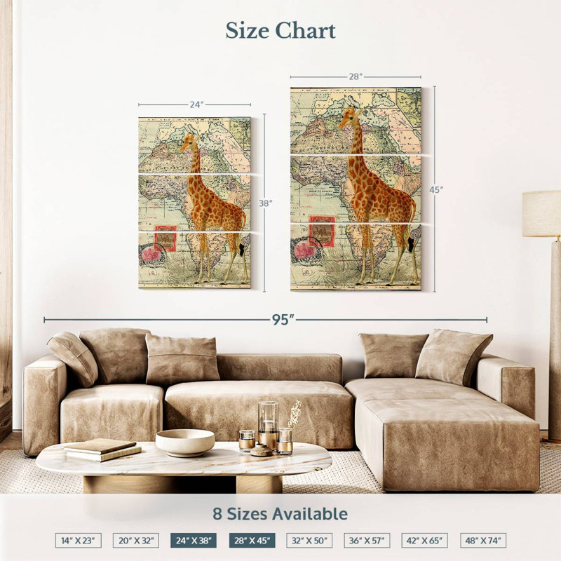 Aliaz Africa II, 38" H x 24" W