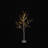 Christmas Tree with Warm Lighted