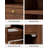 67" Farmhouse Arched Storage Tower  With  Door And Drawer-509809167