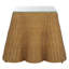 Cledus Square Rattan Accent Table