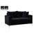 Naomi 58" Velvet Square Arm Loveseat-916879962
