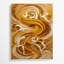 Art mural abstrait sur toile brune figurative-1214945523