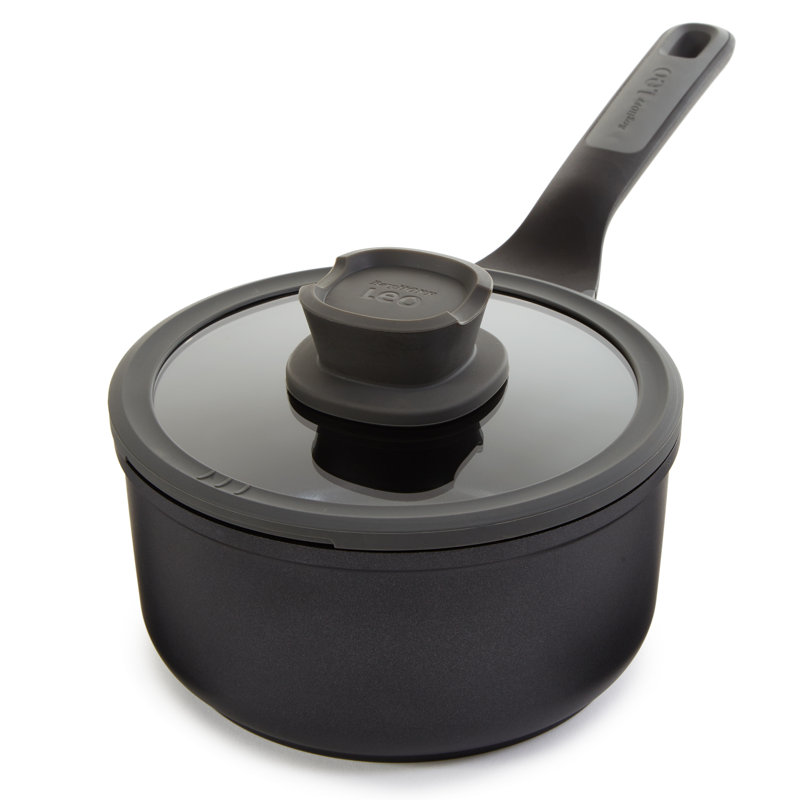 Casserole en céramique antiadhésive de 7 po avec pierre recyclée BergHOFF Leo, 2,1 pte