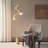3-Light Metal Floor Lamp
