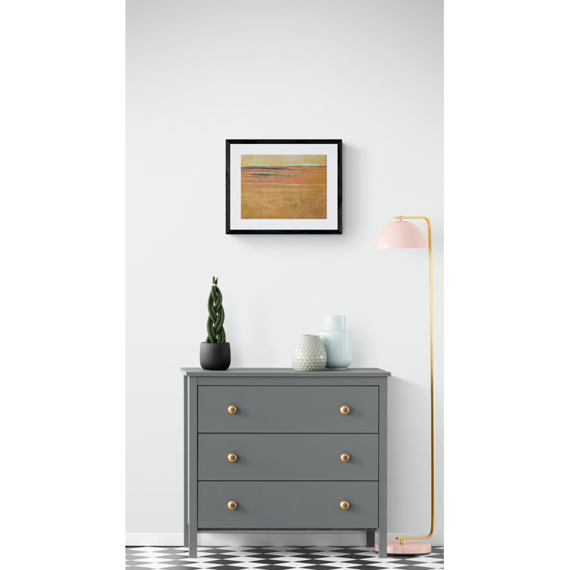 Pumpkin Passages Print by Victoria Primicias, Black Framed Paper, 17.25" H x 21.25" W