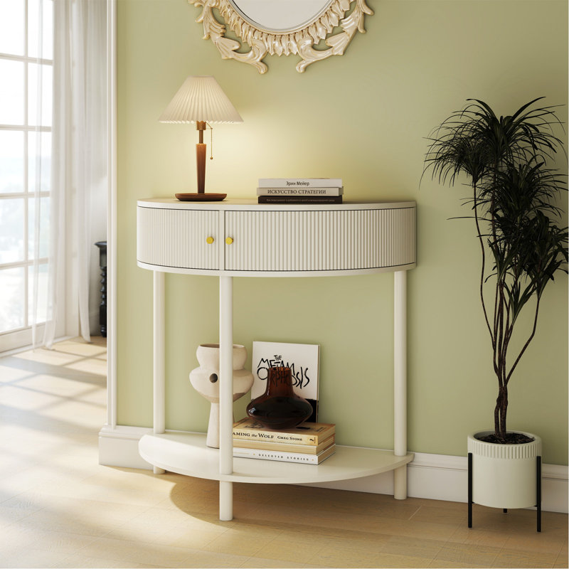 Console Arti-Crafted, Cream White