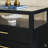 Modern Solid Wood EZ Assembly 6 Drawer Dresser with Glass Top-716782690