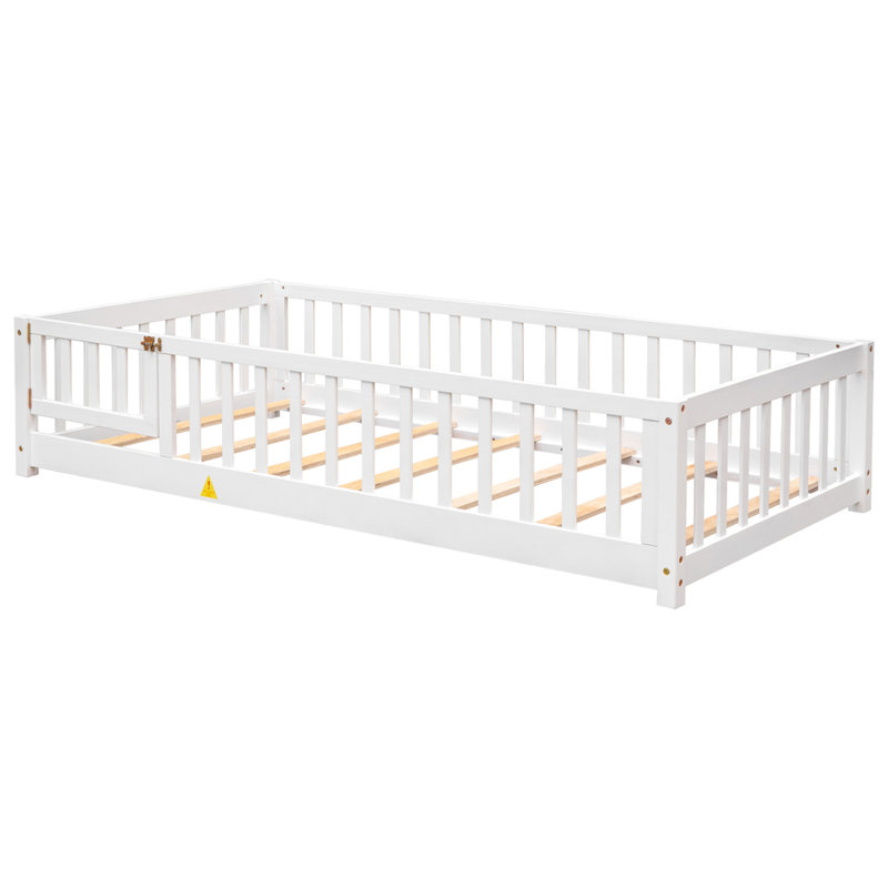 Lits pour enfants Frostia, Simple (l 79,5 po x P 41,8 po x H 17,5 po), Blanc
