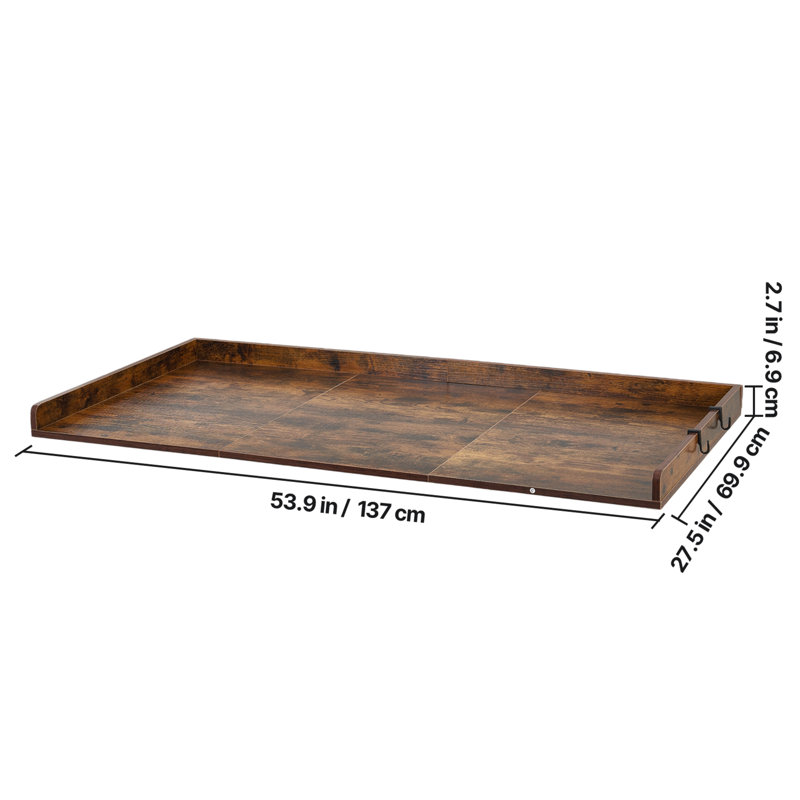 Marble Laundry Room Organiser, Brown