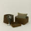 Panier Hawkins New York Seagrass - Plateau à lettres-1314368187