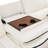 Wahidullah 87" Wide Vegan Leather Manual Reclining Living Room Sofa