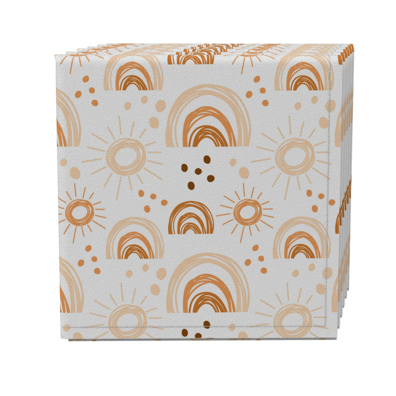 Cotton Twill No Pattern Square Napkin