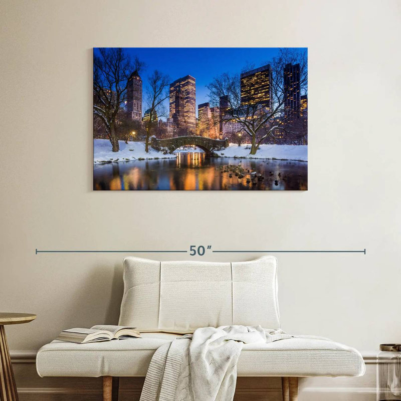 Pont Kavia Winter Gapstow, H 26 po x l 39 po