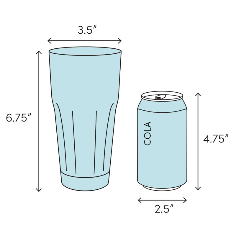 City Drinking Glass