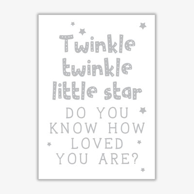 Twinkle Twinkle Little Star - Print