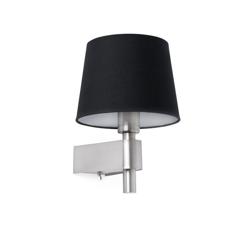 Room Armed Sconce, Black
