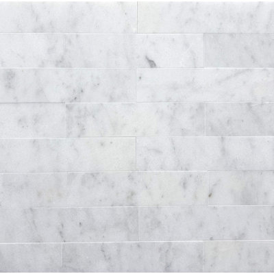 3x12 WHITE MARBLE TILES