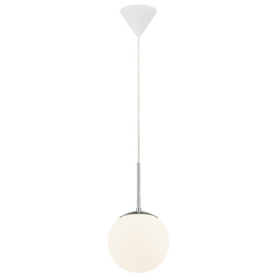 Cafe 1 - Light Chrome Sphere Pendant