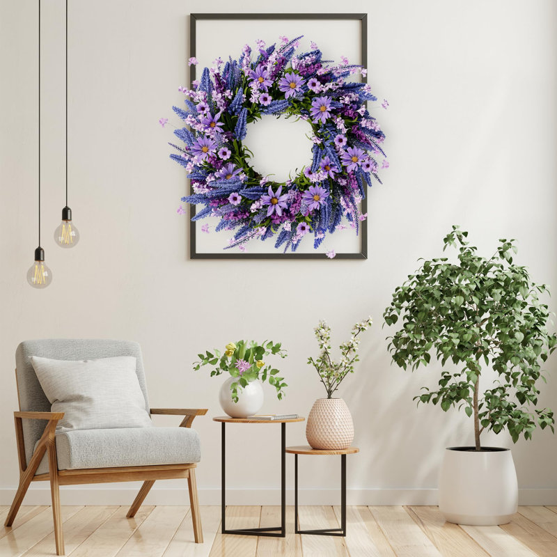 Lavender Wreath