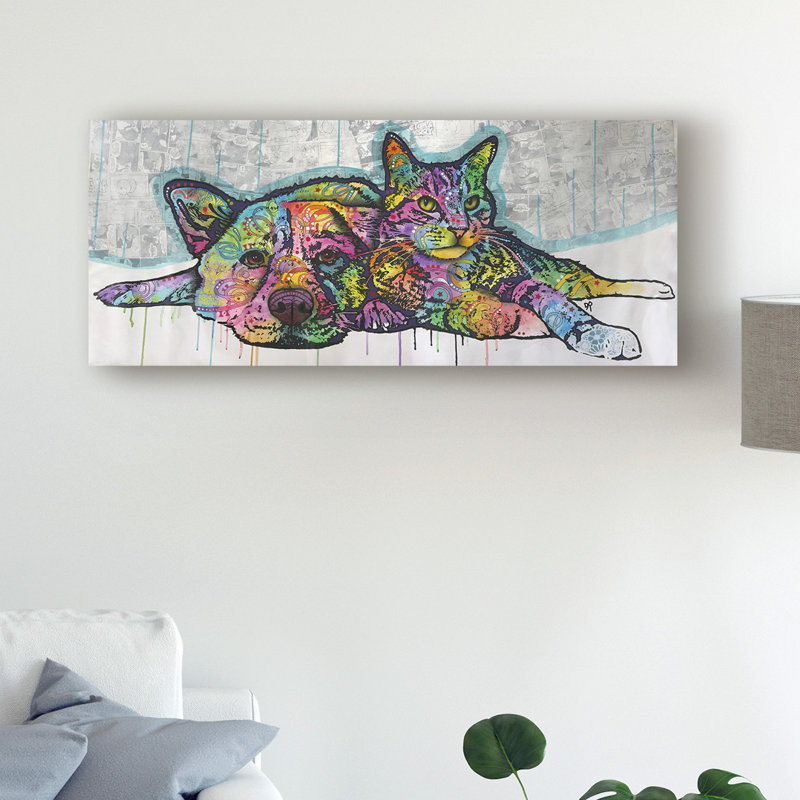 Modern & Contemporary, 20" H x 47" W x 2" D
