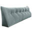 Support de dossier triangulaire en velours-56420211-56420204