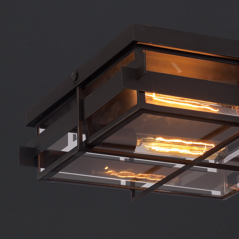 Muller Glass Flush Mount