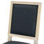 French Country Upholstered  Dining Chairs with Square Back, Wire drawing and carving techniques-1595673360-1595673366