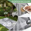 Tapis gris en plastique gris résistant à l'eau-215784330